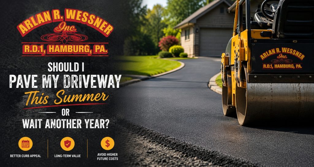 should you pave now or wait another year